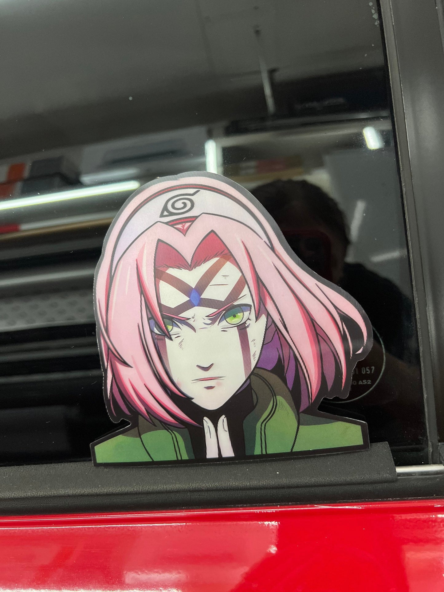 Sakura Motion Sticker, Waterproof, anti-fading, Perfect for cars, laptops, windows and more! Naruto Shippuden