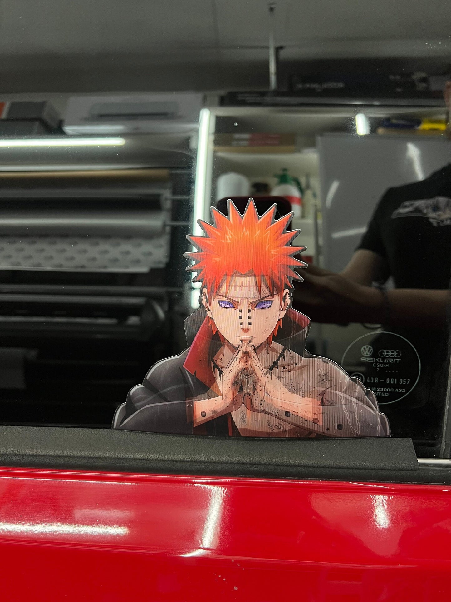 Pain Akatsuki Motion Sticker, Waterproof, anti-fading, Perfect for cars, laptops, windows and more! Naruto