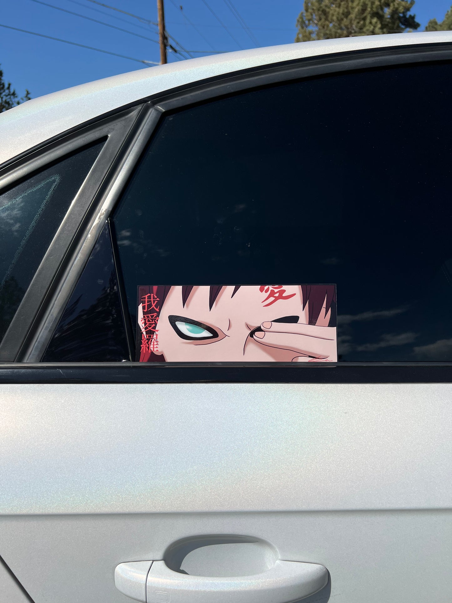 Gaara Slap Sticker, Waterproof Perfect for cars, mugs, decor, High Quality Premium Sticker Naruto Shippuden