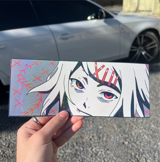 Suzuya Juuzo Slap Sticker Toyko Ghoul, Waterproof, anti-fading, Perfect for cars, laptops, windows and more!