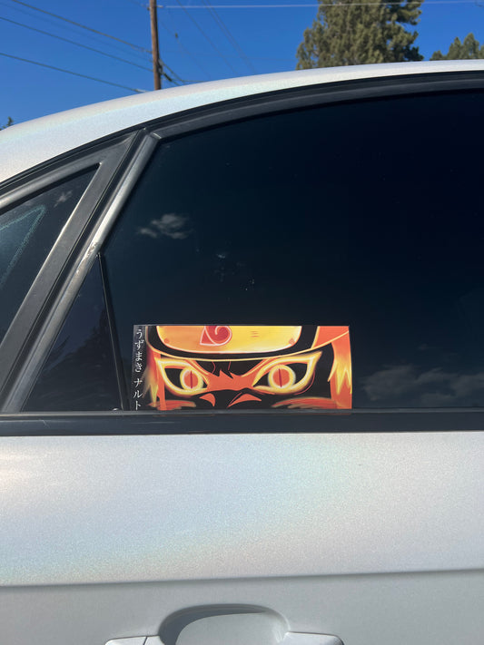 Neon Naruto Slap Sticker, Waterproof Perfect for cars, mugs, decor, High Quality Premium Sticker Naruto Shippuden