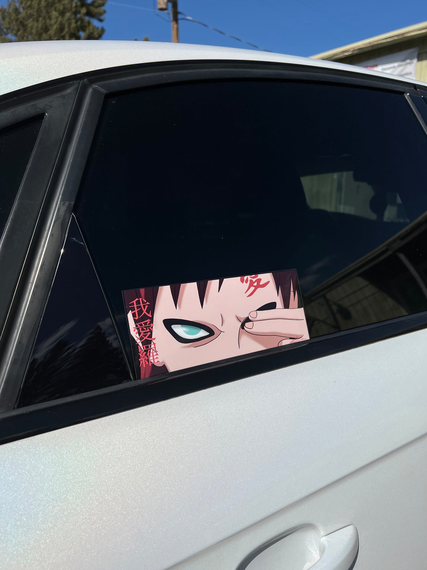 Gaara Slap Sticker, Waterproof Perfect for cars, mugs, decor, High Quality Premium Sticker Naruto Shippuden