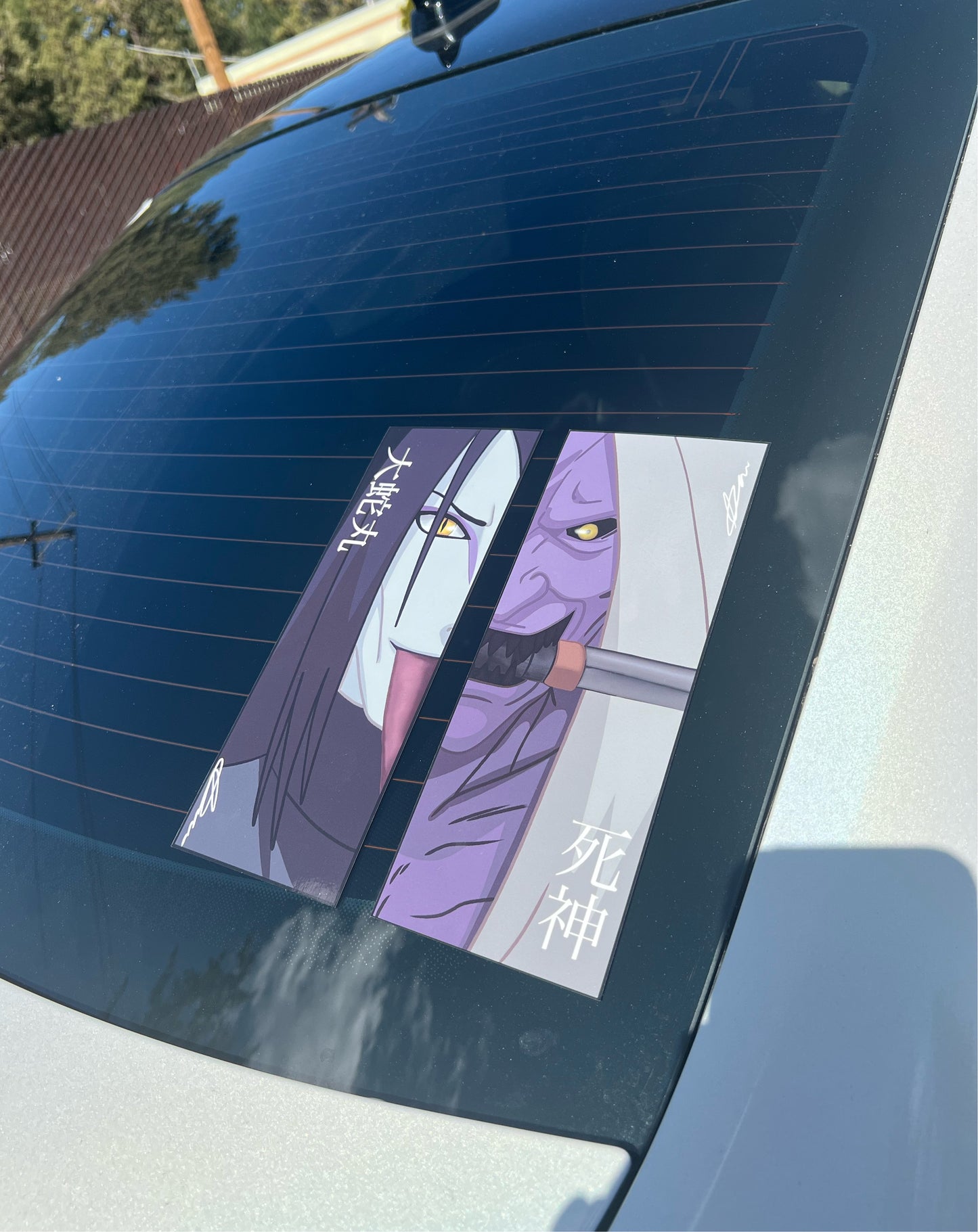 Shinigami Slap Sticker, Waterproof Perfect for cars, mugs, decor, High Quality Premium Sticker Naruto Shippuden