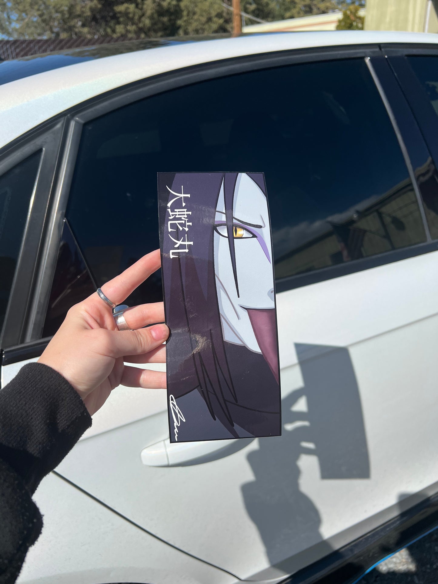 Orochimaru Slap Sticker, Waterproof Perfect for cars, mugs, decor, High Quality Premium Sticker Naruto Shippuden