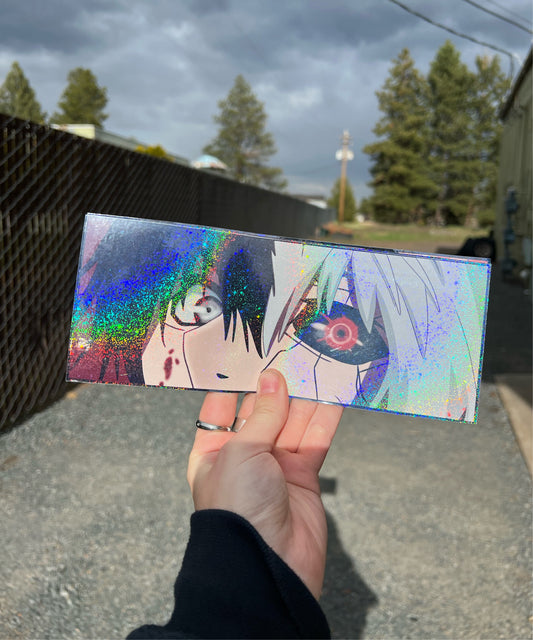 Kaneki Ken Slap Sticker Toyko Ghoul, Waterproof, anti-fading, Perfect for cars, laptops, windows and more!